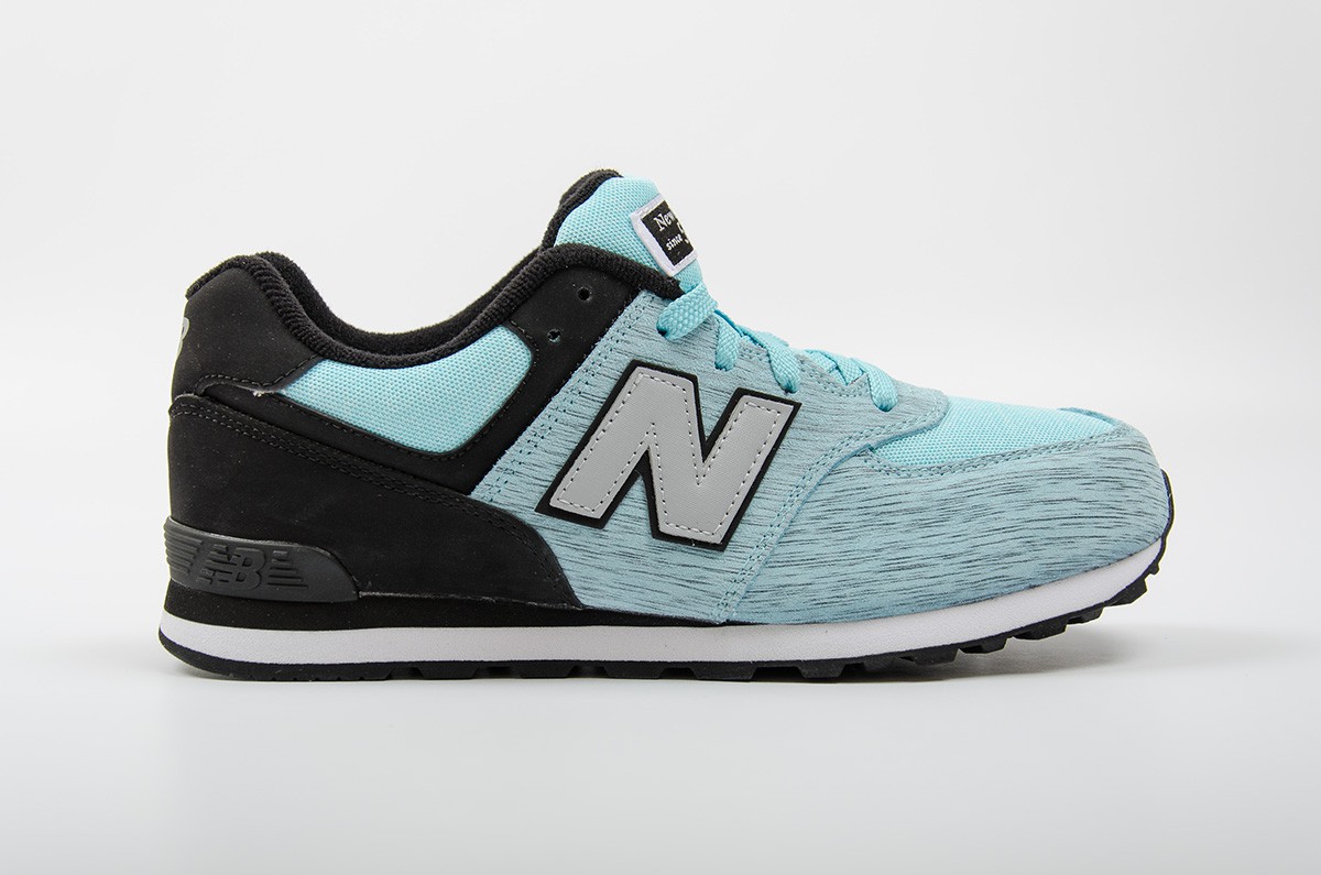 new balance 574 noir et turquoise